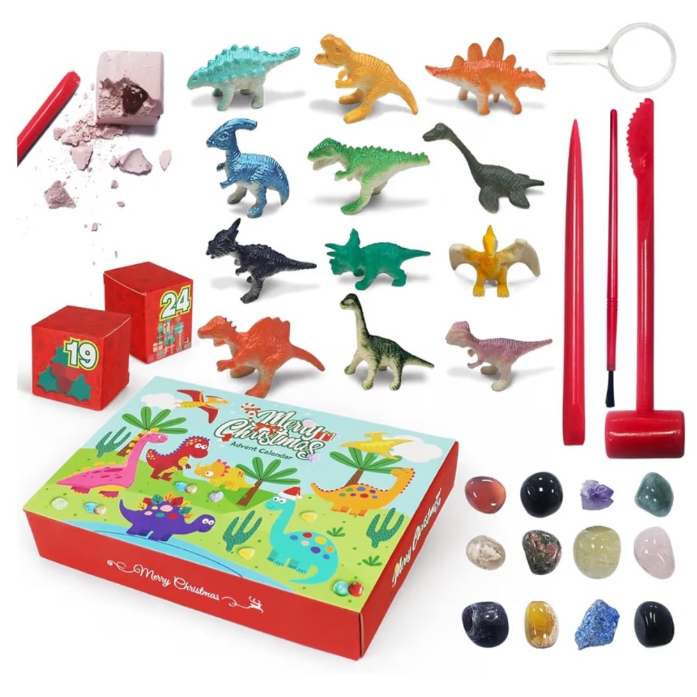 Dinosaur Excavation Kit for Kids - Multicolor